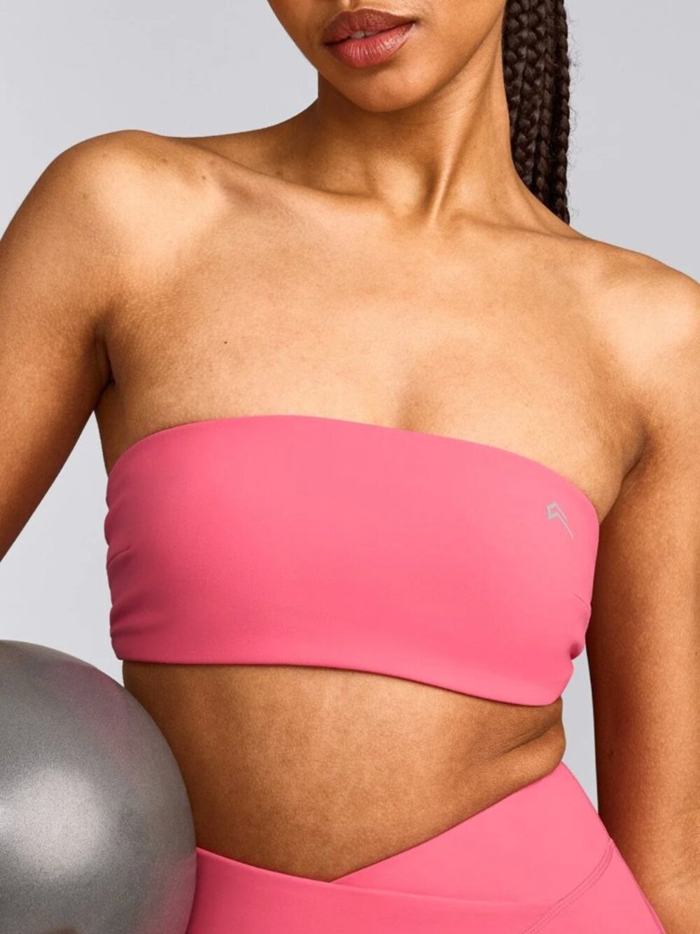 UnifiedMove™ Micro Bandeau Bralette with Reflective Logo